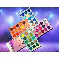 BeautyGlazed Color Board Eyeshadow Palette Makeup Highlighters High Pigmented Professional Mattes and Shimmers, Multicolor, 60 Count-thumb4