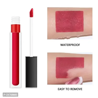 SH.HUDA Professional Makeup Beauty Soft Matte Lipstick, Lightweight All Day Stay Liquid Lipsticks - Coffee-thumb2