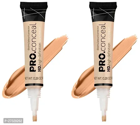 Natural Full Coverage Concealer,Matte And Poreless Ultra Blendable Liquid Conceal -Ultra Blendable Liquid Conceal Pack Of 2-thumb0