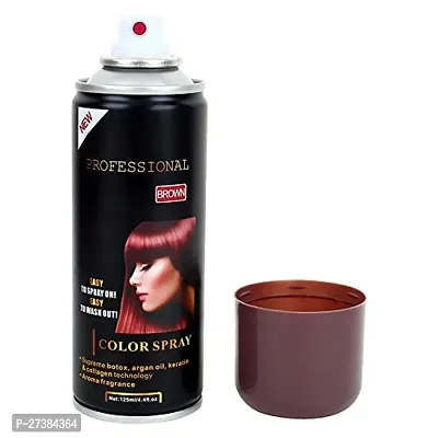 Professional 1 Day Temporary Hair Color Spray with Argan Oil, Botox, Keratin and Collagen 125ml
