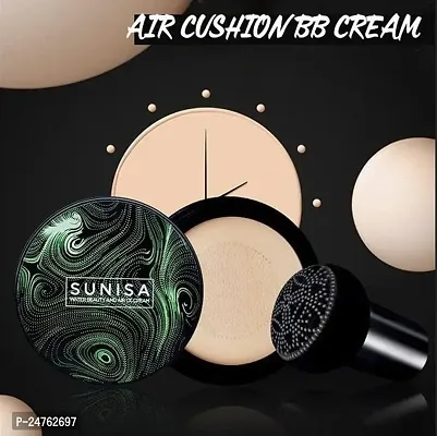 HUDACRUSH BEAUTY Mushroom Head Air Cushion 3 in 1 Sunisa BB CC Whitening Foundation Face Concealer Cream-thumb5