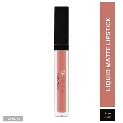 SH.HUDA Professional Beauty Lipsticks for Women with Matching Shade Nail Polish (Nude Edition)-thumb2