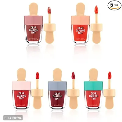 Juicy Ice Cream Dear Darling Lipsticks For Women - Set Of 5 Matte Lipstick