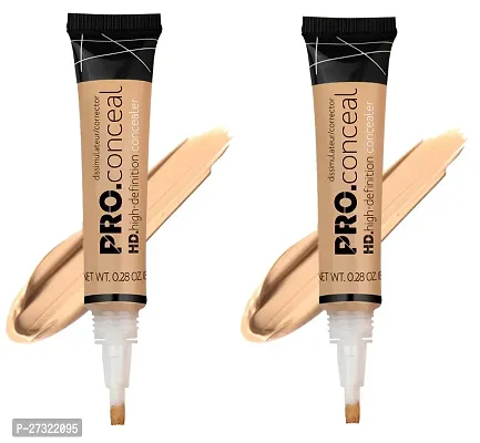 Natural Finish Full Coverage Concealer  Matte   Poreless Ultra Blendable Liquid Conceal   Toast  8 Gm Vegan   Cruelty   Pack of 2-thumb0