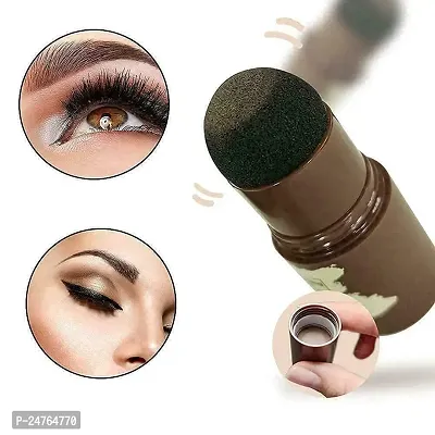 HUDACRUSH BEAUTY Makeup Combo -Eyebrow Stamper (Dark Brown Edition), 3pcs Razor, 2pcs Pencil, 2pcs Eyebrow Brush, 3pcs stencils-thumb3