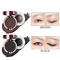 HUDACRUSH BEAUTY 2-in-1 Gel Eyeliner and Eyebrow Powder Palette in BlackBrown with Brush-thumb3