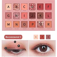 KASCN 18 Colors New Nude Eyeshadow Palette Pigmented Multi Reflective Glitter Matte Shimmer Pressed Pearls Blending Eye Shadow Pallet-thumb2