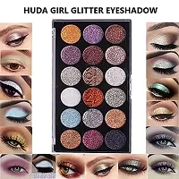 HUDA GIRL BEAUTY Professional 9 Shade Crystal Diamond Eyeshadow Palette, Highly Pigmented Eye Shadow Makeup Kit For Girls (Shade-1)-thumb3