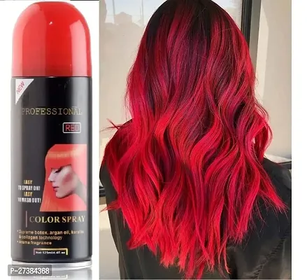 Professional 1 Day Temporary Red Hair Color Spray with Botox, Collagen and Argan Oil