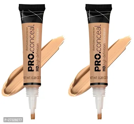 Natural Finish Full Coverage Concealer, Matte And Poreless Ultra Blendable Liquid Conceal - Toast, 8 Gm Vegan And Cruelty Pack Of 2-thumb0