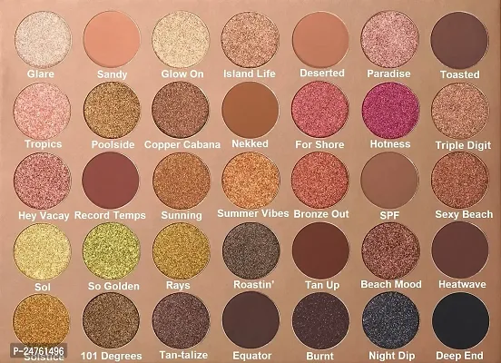 MORPHE Jaclyn Hill Original 35G Bronze Goals Edition Glitter and Metallic Eye Shades Eyeshadow Palette-thumb2