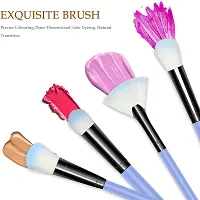 HUDACRUSH BEAUTY Professional Makeup Brush Set of 12 Face Makeup Brushes Makeup Brush Set - Blue-thumb3