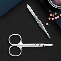 HUDANAILS 16 Pcs Manicure Kit Set Nail Clippers Pedicure Kit Stainless Steel Manicure Kit, Professional Grooming Kit, Scissors Acne needle, Blackhead Tool with Travel Case-thumb2