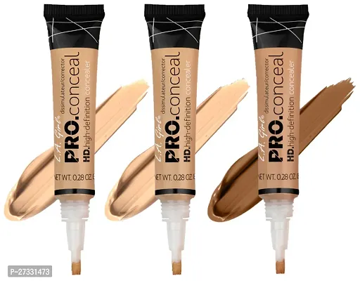 Fit Me Pro Hd La Waterproof Concealer - Your Ultimate Full Coverage Solution For Face Makeup Pack Of 3-thumb0