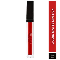 SH.HUDA Professional Beauty Lipsticks for Women with Matching Shade Nail Polish (Red Edition)-thumb2