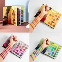 HUDA GIRL 72 Colors Eyeshadow Palette, 4 In 1 Color Book Makeup Palette Set Highly Pigmented Glitter Natural Ultra Eye Shadow Powder Easy To Bl-thumb2