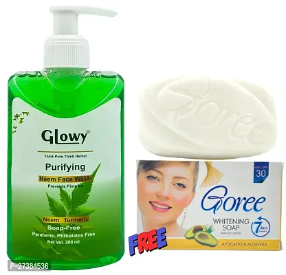 Goree Whitening Soap and Neem Face Wash  Unveiling Nature s Fusion for Radiant and Glowing Beauty-thumb0