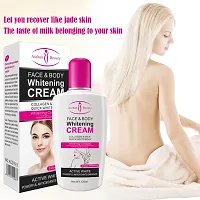 Aichun Beauty Body and Face Cream for Women / Girls - Quick Whitening Complex Collagen Milk Face  Body Cream Power Antioxidants-thumb1