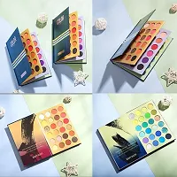 HUDA GIRL 72 Colors Eyeshadow Palette, 4 In 1 Color Book Makeup Palette Set Highly Pigmented Glitter Natural Ultra Eye Shadow Powder Easy To Bl-thumb3