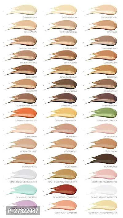 2 pcs Flawless Finish  Ultra Blendable Matte   Poreless Concealer for Natural Full Coverage-thumb4