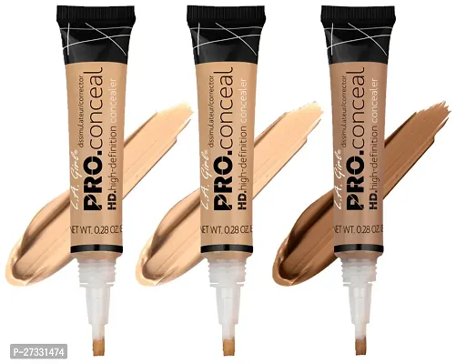 Fit Me Pro Hd La Waterproof Concealer - Your Go-To For Full Coverage Face Makeup Pack Of 3-thumb0