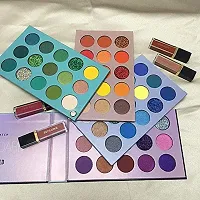 BeautyGlazed Color Board Eyeshadow Palette Makeup Highlighters High Pigmented Professional Mattes and Shimmers, Multicolor, 60 Count-thumb1