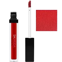 SH.HUDA Professional Beauty Lipsticks for Women with Matching Shade Nail Polish (Red Edition)-thumb1