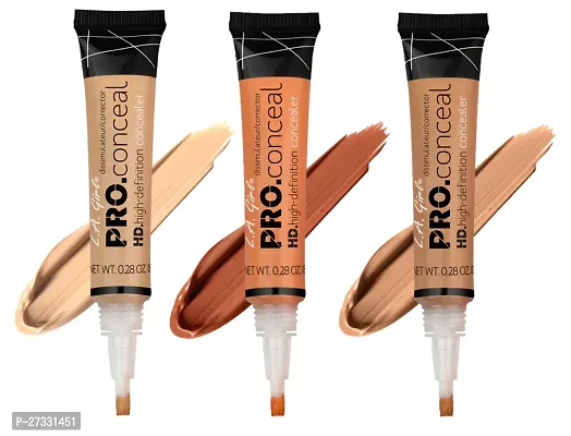 Natural Finish Full Coverage Concealer, Matte And Poreless Ultra Blendable Liquid Conceal - Toast, 8 Gm Vegan And Cruelty Pack Of 3