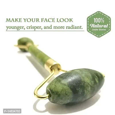 Facial Massager Jade Roller for Face Neck Healing Skin Wrinkles-thumb3