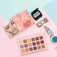 Rose Gold Remastered Edition + Nude Edition Eyeshadow Makeup Kit (Combo of 2 Eyeshadow) Matte And Shimmers Finish-thumb2