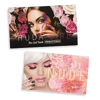 Rose Gold Remastered Edition + Nude Edition Eyeshadow Makeup Kit (Combo of 2 Eyeshadow) Matte And Shimmers Finish-thumb3