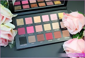 Rose Gold Remastered Beauty Eyeshadow Palette 18 Color Shades Eyeshadow Matte,Shimmery  Metallic Finish-thumb2