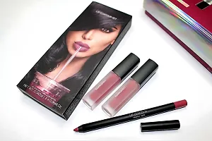 Lip Contour Set Trophy Wife  Muse Liquid Lipstick  liner KIT-thumb2