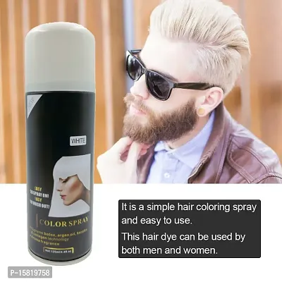 Keratin technology Intense Temporary White Hair Spray For Men and Women's-thumb5