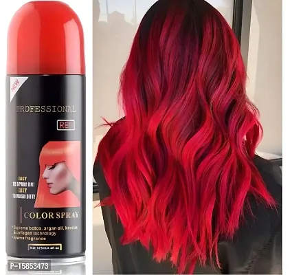 1 Day Temporary Red Hair Color Spray with Botox, Collagen and Argan Oil