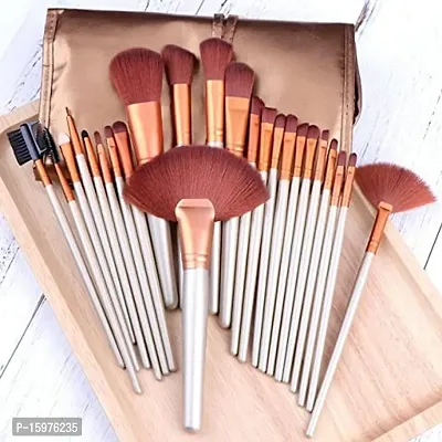 Makeup Brush Set - 24Pcs Brushes For Eyeshadow, Powder, Foundati