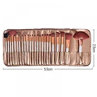 Makeup Brush Set - 24Pcs Brushes For Eyeshadow, Powder, Foundati-thumb1