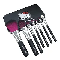 Hello Kitty Make Up Brush Set Pink (7 Pieces)-thumb1