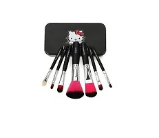 Hello Kitty Make Up Brush Set Pink (7 Pieces)-thumb3