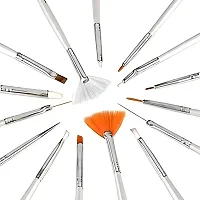 15-piece set of mandala painting tools plastic rod multi-functional combination White nail art brush-thumb4