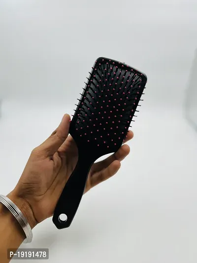 Professional Big Paddle Hair Brush Black for hair care-thumb0