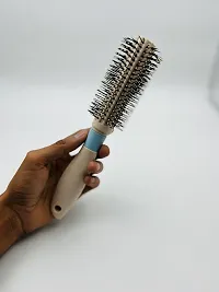 Round Hair Brush For Adding Curls, Volume  Waves In Hairs| Men and Women-thumb1