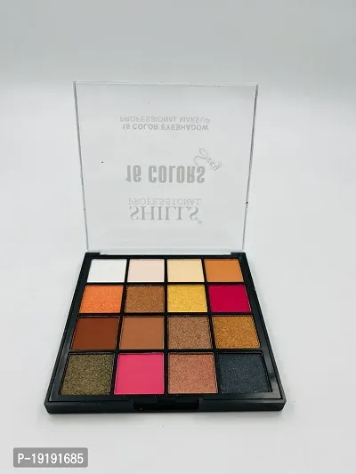 16 Color Matte Shades Eye Makeup Mini Eyeshadow Palette For Women/Girls