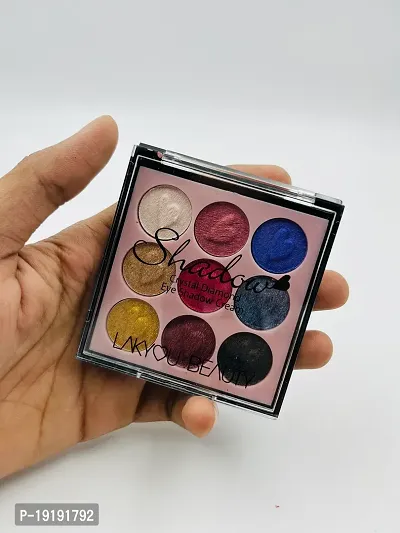 9 colours Eyeshadow Palette For Premium Makeup For Girl's and Women's-thumb0