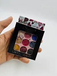 9 colours Eyeshadow Palette For Premium Makeup For Girl's and Women's-thumb1