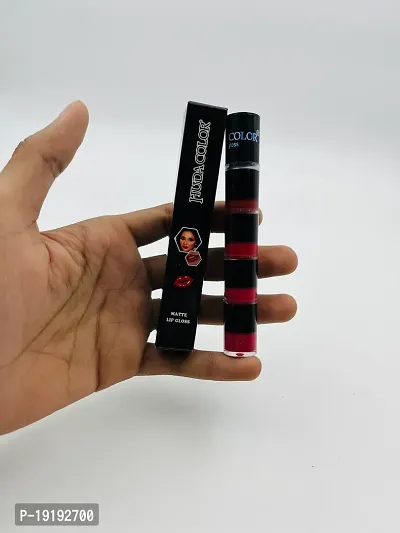 LONDON matte liquid lipstick, 4 in 1 matte liquid lipstick | 24 hour long-lasting and waterproof liquid lipstick-thumb0