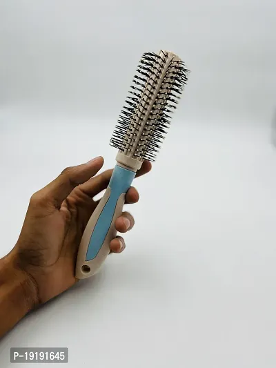 Round Hair Brush For Adding Curls, Volume  Waves In Hairs| Men and Women-thumb0