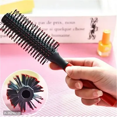 Hair Brush Portable Hair Straightener Foldable Hair Dryer Personal Care Appliance Combo Hair Dryer Hair Straightener Round Comb Hair Styling Staightners-thumb2