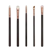 Professional Synthetic Hair Makeup Brushes Kit (Rose Gold, 375 g) - Set of 15-thumb2