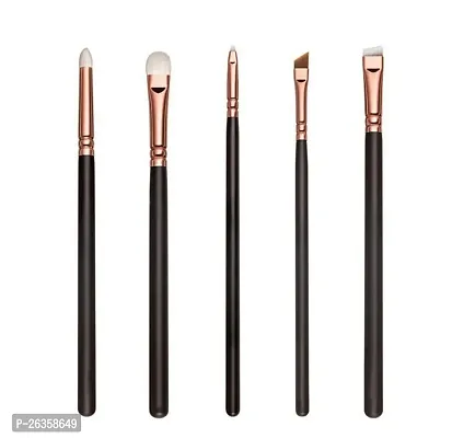 Professional Synthetic Hair Makeup Brushes Kit (Rose Gold, 375 g) - Set of 15-thumb3